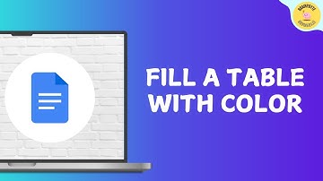 How to Fill a Table with Color in Google Docs