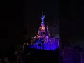 We're at an evening show at #Disneyland #travel