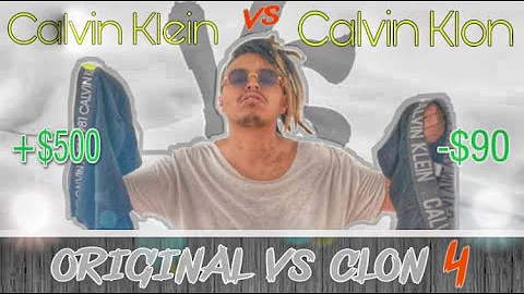 Como saber se é Calvin Klein original?