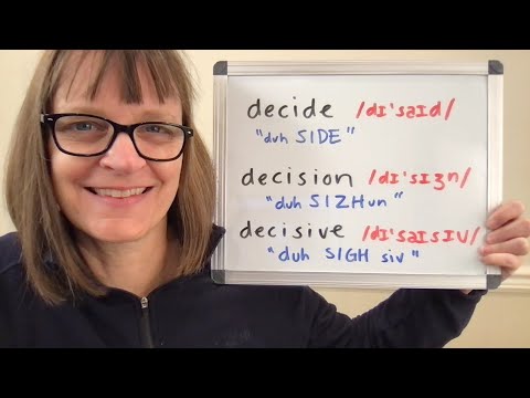 Video: Ako sa píše rozhodnosť?
