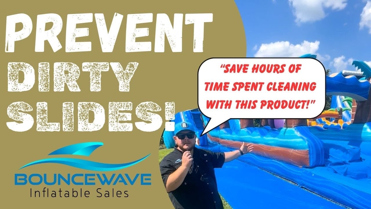 The Tool That Will Save You Hours of Cleaning Water Slides!