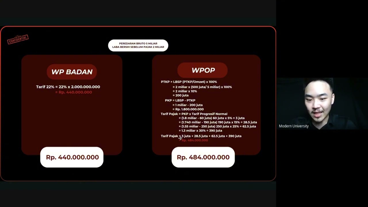 Highlight Events: Webinar Pajak - Perhitungan Tax Planning dengan Non-Tax Planning