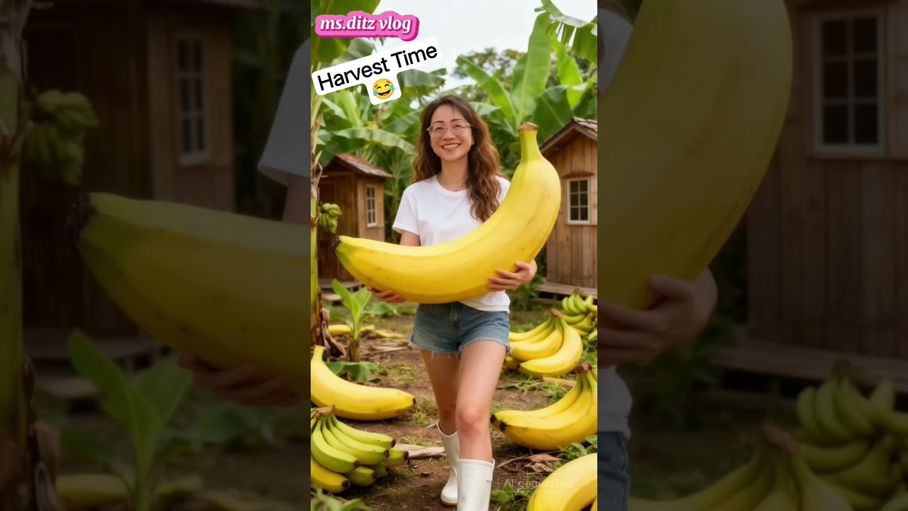 Mag Harvest muna ako, bago umulan! 😂 #fruit #fruitsalad #harvest #shortvideo