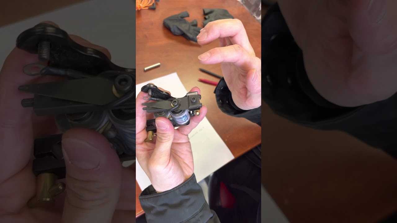 Coil machine armature bar sticking