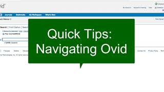 Ovid Database