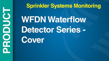 WF -- WFDN - WFDN Waterflow Detector Series - Cover