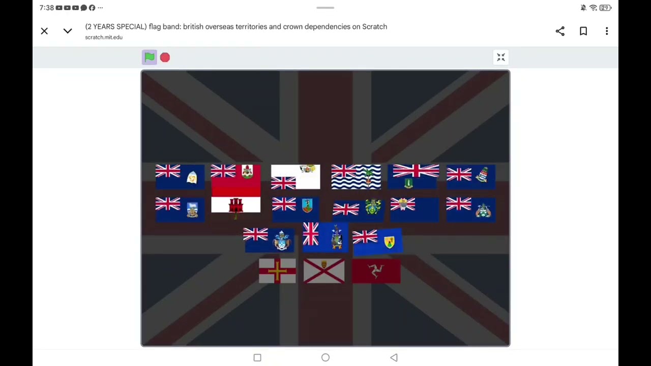 Flag bnad :British overseas territorys (still have credits) 