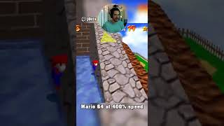 Nailed It... - Mario 64 at 400% Speed