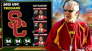 I Reset USC To 2007.... But Its NCAA 24 (Dynasty Challenge)