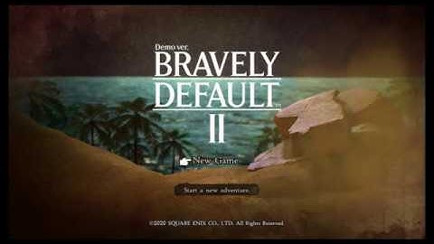 Bravely Default II Demo ver. (Switch) Footage