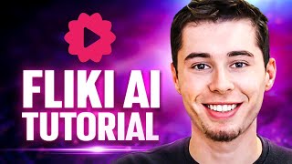 fliki ai tutorial & review - how to create faceless videos with fliki 2024