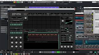 Cubase modulation with Audiaire Zenith and a little bit Virus/Viper comparison