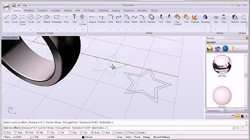 RhinoGold Training Level 1 - 8.6 Offset Curve on Surface