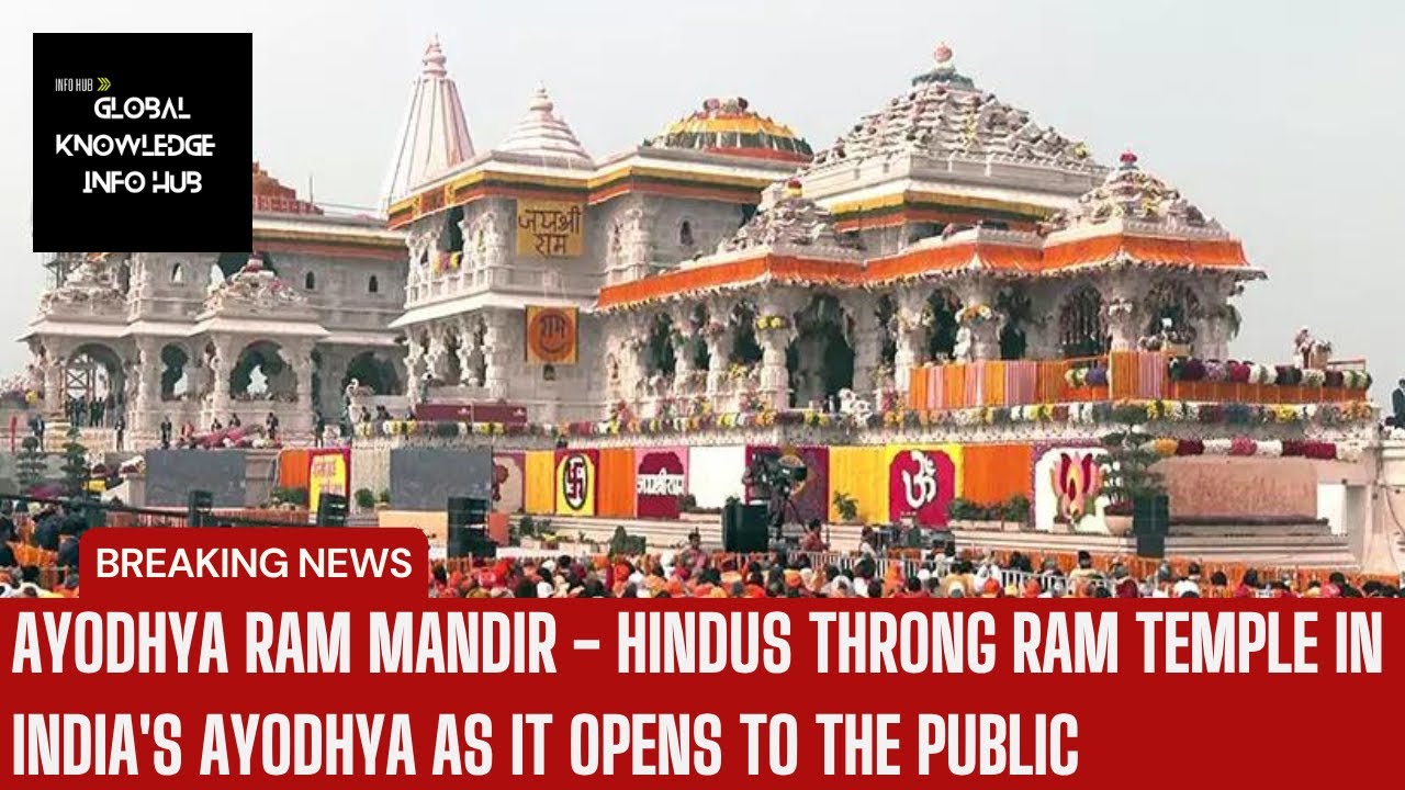 Ayodhya Ram Mandir: Hindus Throng Ram Temple in India's Ayodhya as It ...