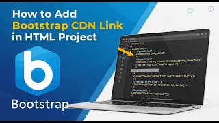 How to Add Bootstrap CDN Link in HTML Project
