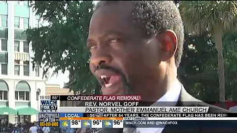 Confederate flag comes down from State House grounds