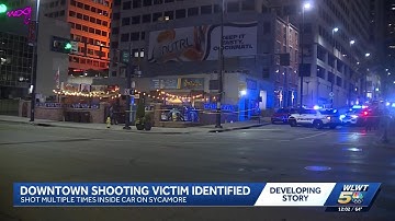 Man dies after being shot multiple times in car in downtown Cincinnati