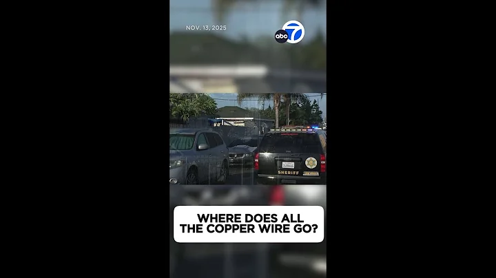 Where does all the stolen copper wire go? ABC7 goes on raid with investigators