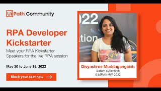 RPA Developer Kickstarter Day 2 | UiPath Variables, Arguments, Control Flow Activities