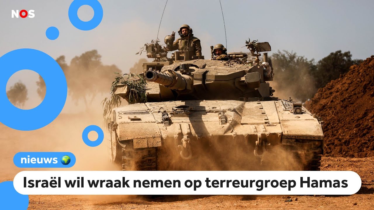 Leger van Israël staat klaar om Gaza binnen te vallen - YouTube