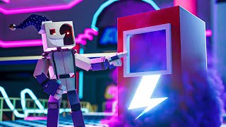 Minecraft FNAF The Secret Charging Station! (Minecraft Roleplay)