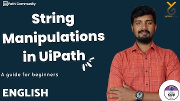 UiPath | Complete String Manipulation Function | English | yellowgreys