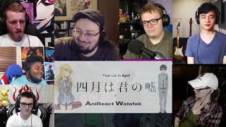 Your Lie in April Episode 05 reaction mashup