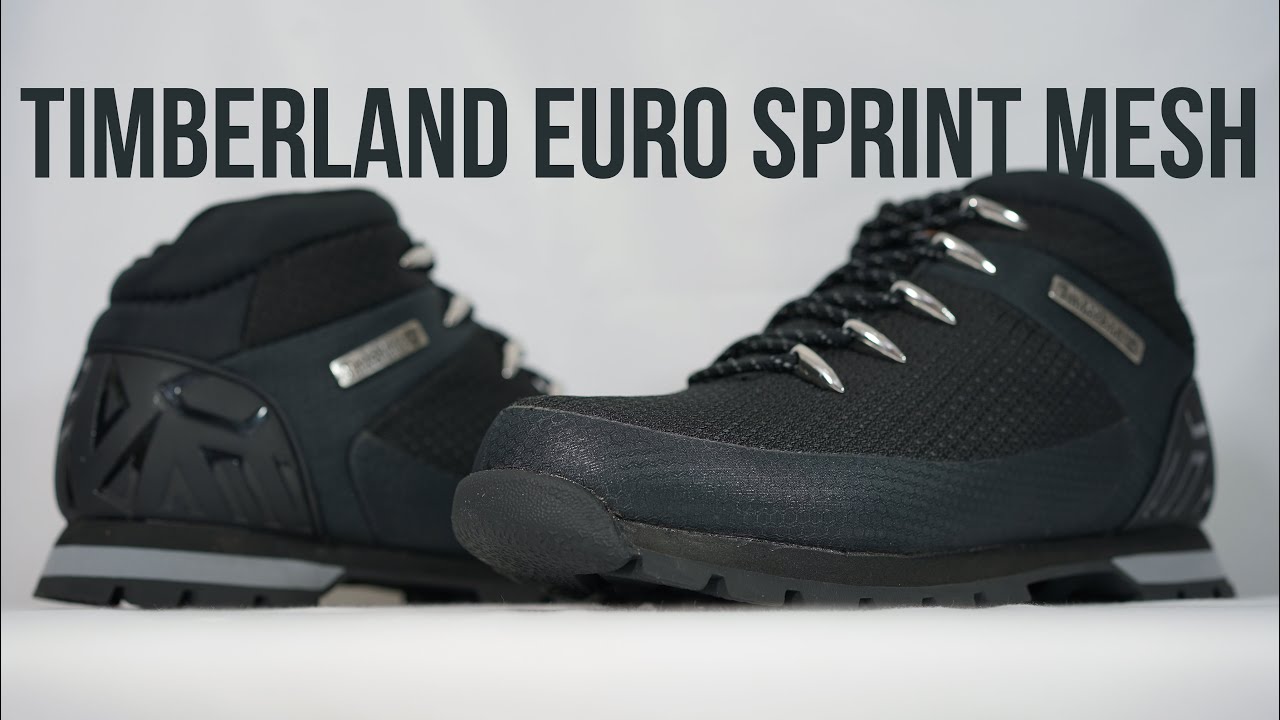 TIMBERLAND EURO SPRINT MESH: Unboxing, review & on feet - YouTube