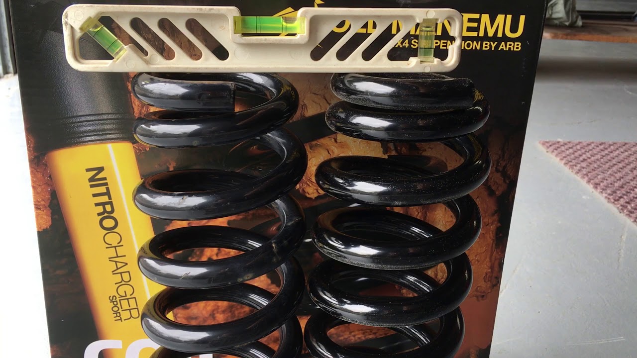 Prado coil springs YouTube
