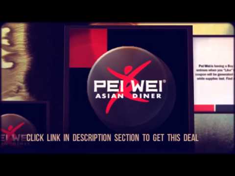 Pei Wei Printable Coupon — Buy One Entree, Get one FREE w/ F