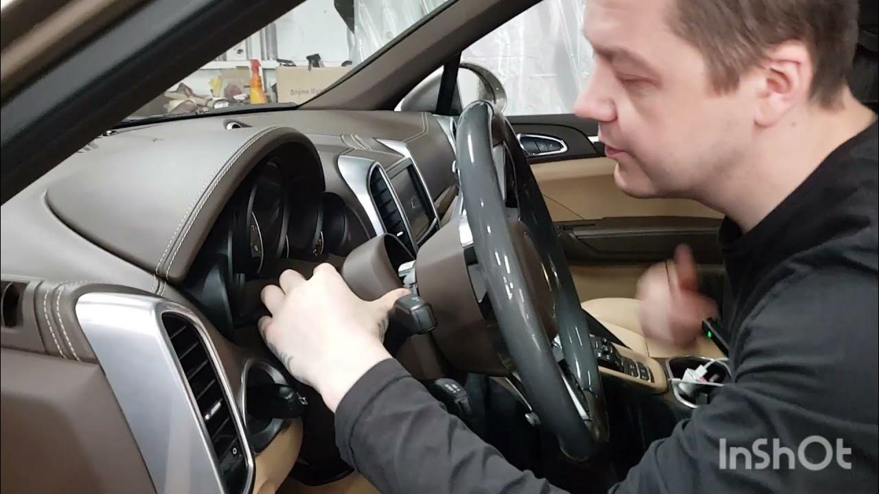 Как снять руль кайен Руль на 955/957 от 958/Panamera 1. Часть 1 Porsche Cayenne (1G) 955/957, 3,2 л