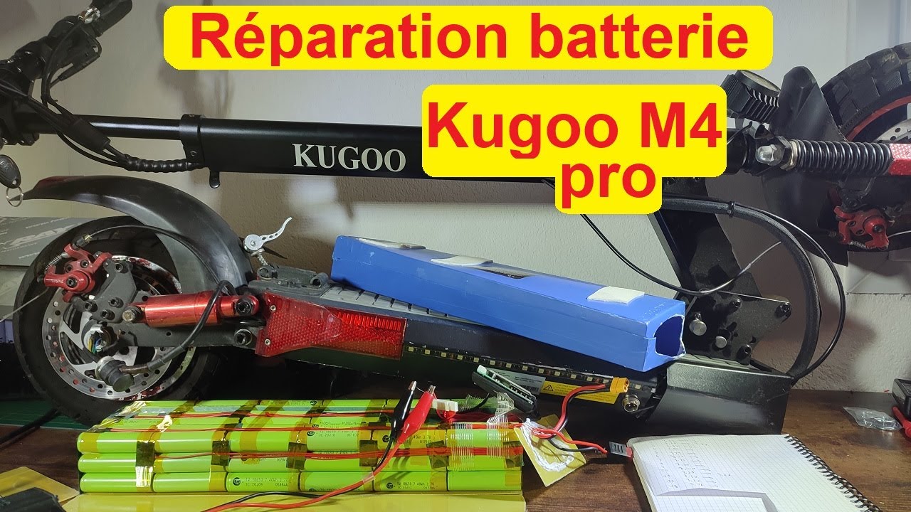 Réparer et rééquilibrer une batterie de trottinette (Kugoo M4 pro