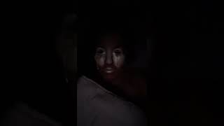 Tried this filter in the dark... instantly traumatized. #scary #viral