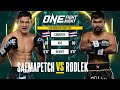 RAZOR-CLOSE Muay Thai War 😤 Saemapetch vs. Rodlek