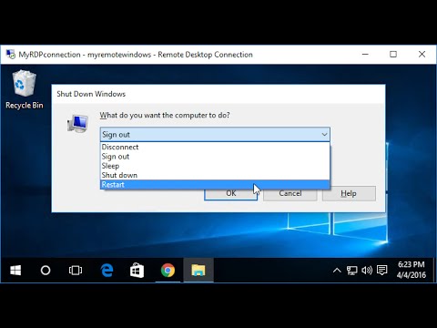 How to easily shutdown or restart Windows over Remote Desktop Connection hqdefault