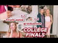 college week in my life | finals week, graduation, + summer!