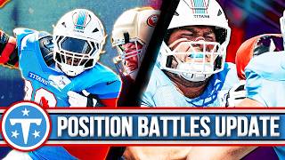 Titans Roster Battle Updates The Actual Reality Check from Joint Practice with 49ers