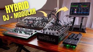 How to approach a Hybrid DJ / Modular Synth Live Set Up