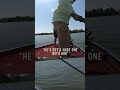 Offshore Bass Fishing Double! (Caught her at the BOAT) #shorts