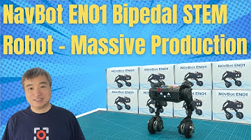NavBot EN01 – OpenSource Bipedal STEM  Robot First Mass Production Run, Fast Shipping