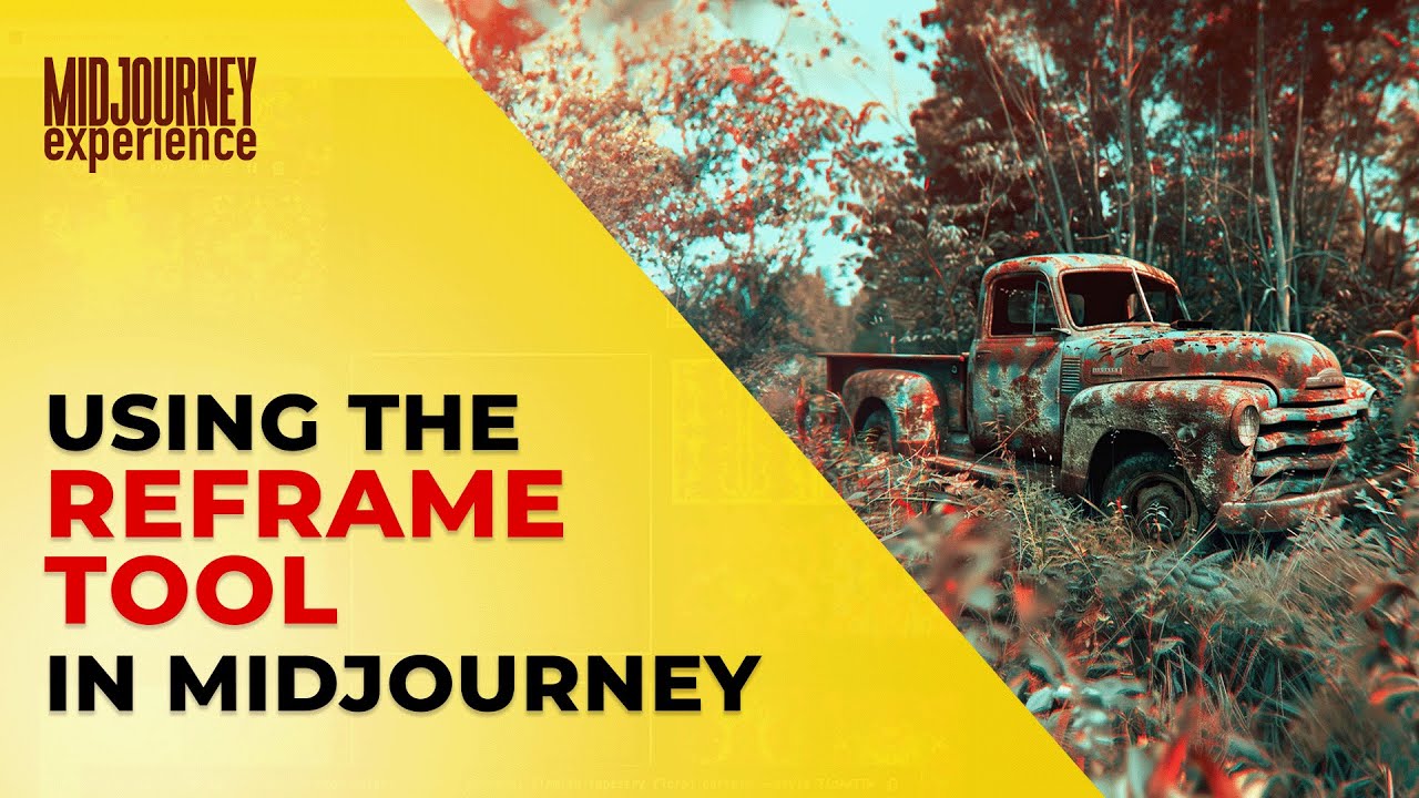 Using the Reframe Tool in Midjourney