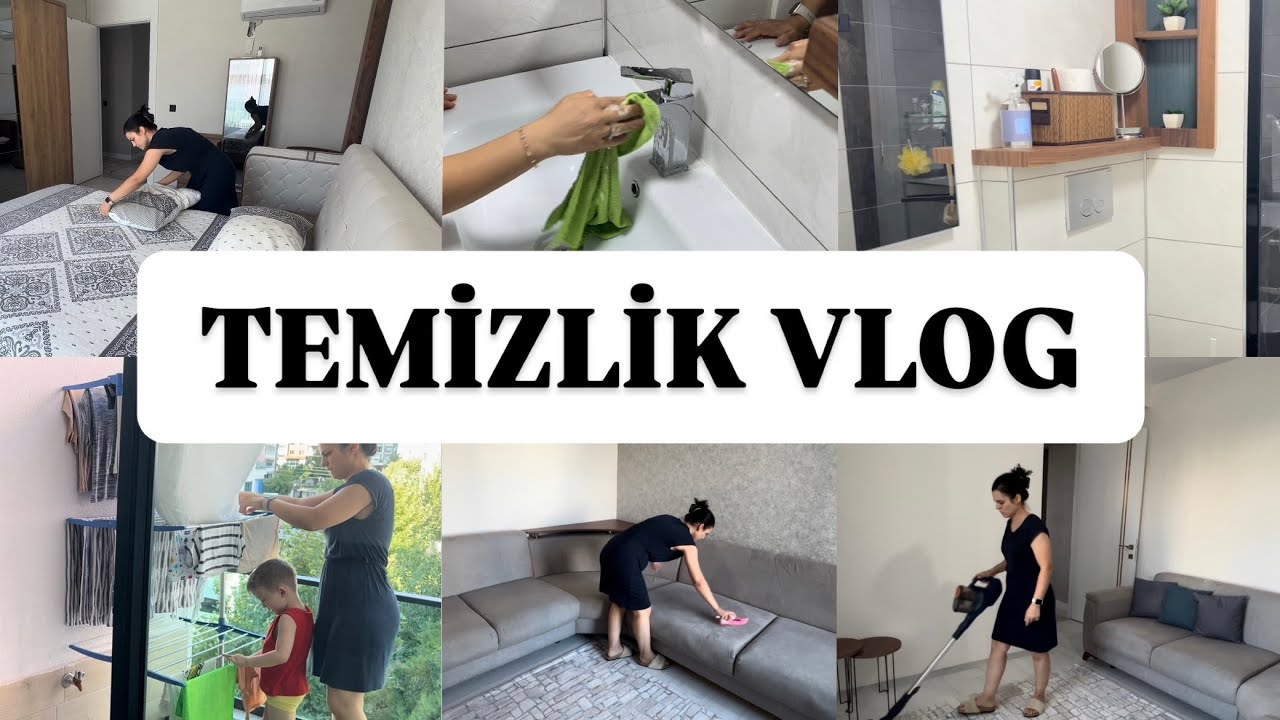 NEVRESİMLER DEĞİŞTİ ✅ YATAK ODASI BANYO OTURMA ODASI TEMİZLİĞİ 👍🏻 BANYO TURU 🤍 KOLTUKLARI SİLDİM 🧼