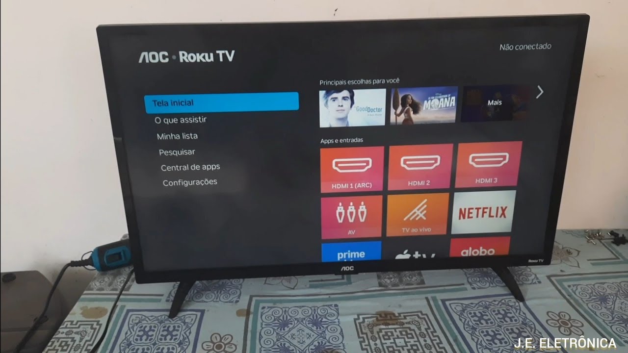 TV AOC 32S5195/78G SEM IMAGEM (RESOLVIDO)