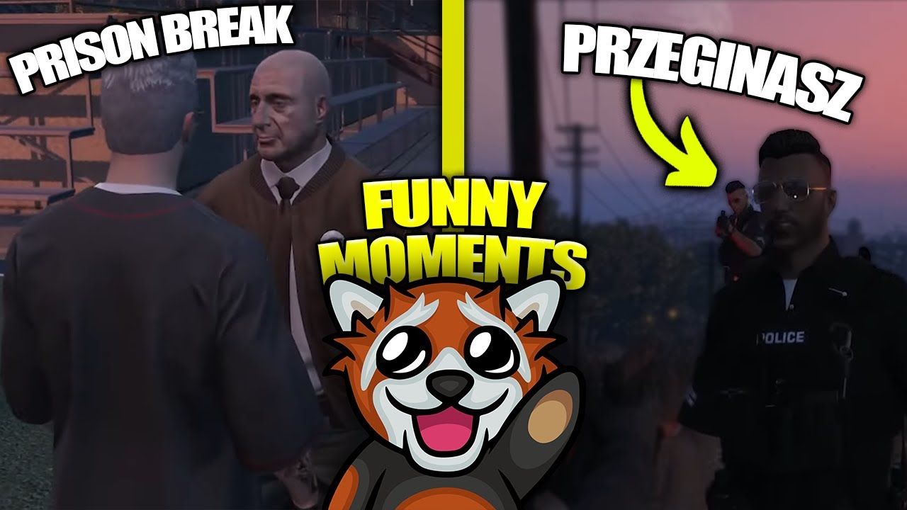 UCIECZKA z WIĘZIENIA EWRONA  (FUNNY MOMENTS #232)