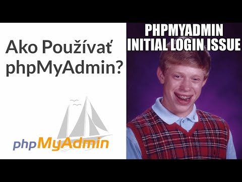 Online Kurz Databázy a SQL - Ako Používať phpMyAdmin (MySQL)? 🛢️