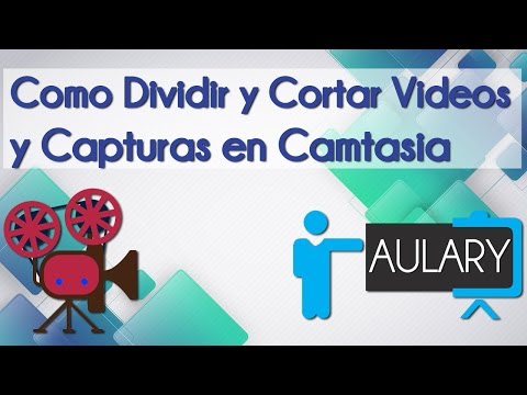 Como dividir y cortar videos, capturas y objetos en Camtasia Studio