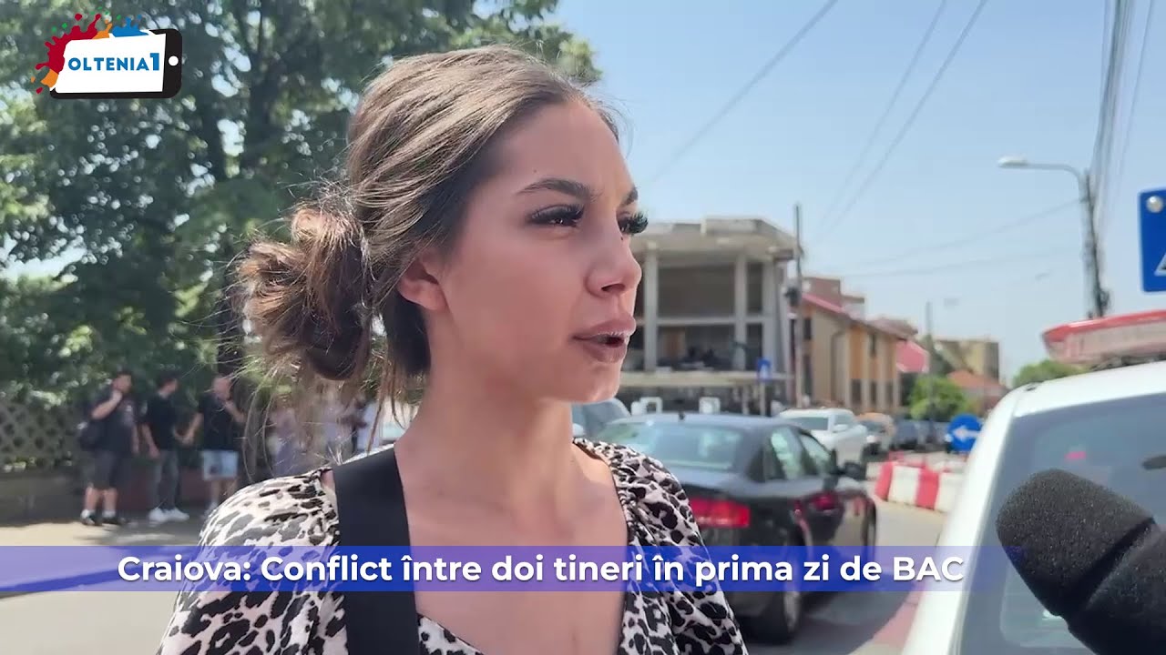 Craiova: Conflict între doi tineri în prima zi de BAC