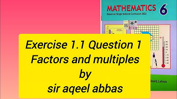 Class 6 math exercise 1.1, Question 1.