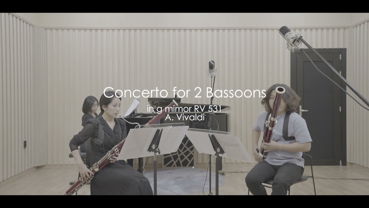 A. Vivaldi Concerto for 2 Bassoons in g mimor RV 531 YouTube