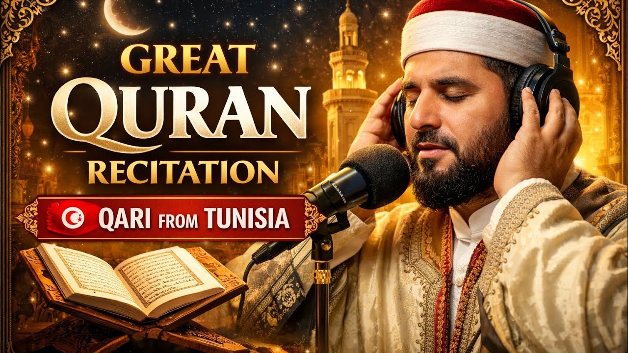 Great Quran Recitation recitation qari from tunisia